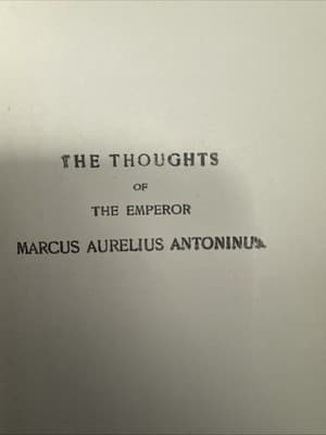 Thoughts Of Emperor Marcus Aurelius Antonius By Henry Altemus Co - Thumbnail 2