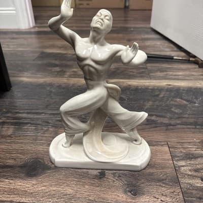 Vintage Roselane A. A. Tagaris Balinese Dancer Porcelain 401 Ballet Figurine - Thumbnail 2