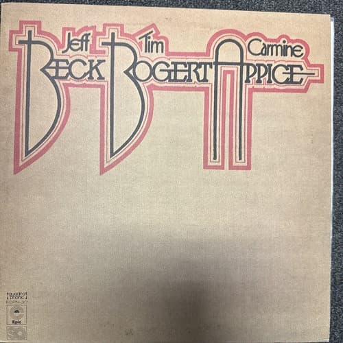 Jeff Beck/Tim Bogert/Carmine Appice Vinyl LP Record Quadraphonic RARE 1973 Japan - Image 1