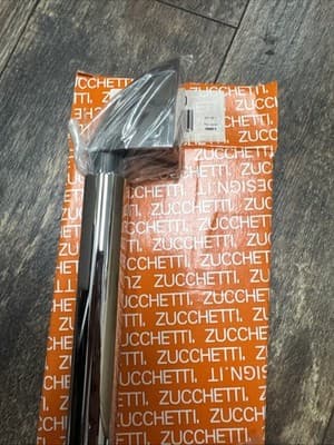 Zucchetti chrome sliding Shower Rail , New Made In Italy - Thumbnail 3