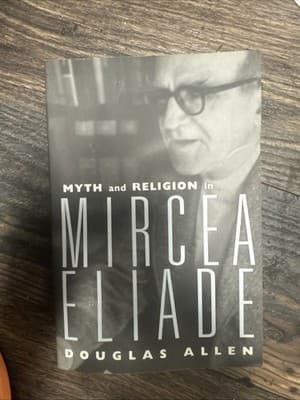 Myth and Religion in Mircea Eliade (Th... by Allen, Douglas Paperback / Signed - Image 1