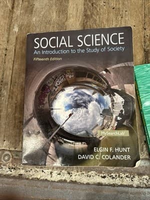 Social Science: An Introduction to the Study of Society (15th Edition) by Hunt - Image 1