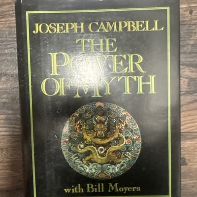 The Power of Myth Joseph Campbell stated first edition 1988 Very Good Condition - Image 1