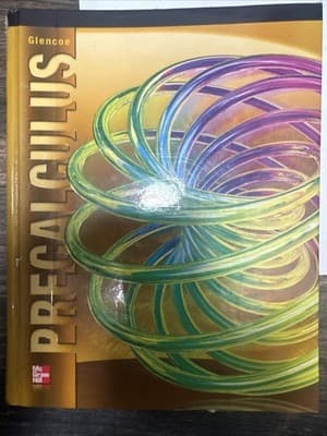 Glencoe Precalculus Common Core Student 1st Edition McGraw Hill Hardback Book - Thumbnail 2