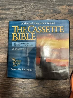 THE CASSETTE BIBLE New Testament KJV Narrated by Paul Mims Spoken word of God - Thumbnail 2