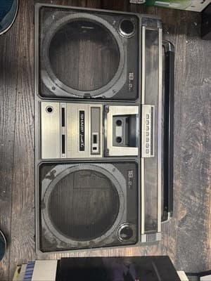 SHARP GF-505SB Boombox Front Panel Parts - Image 1