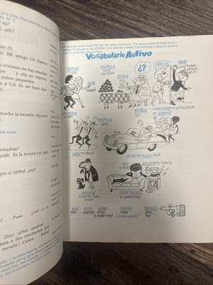 Usted Y Yo Invitacion Al Espanol Hardcover Book-Zenia Sacks Da Silva - Thumbnail 3
