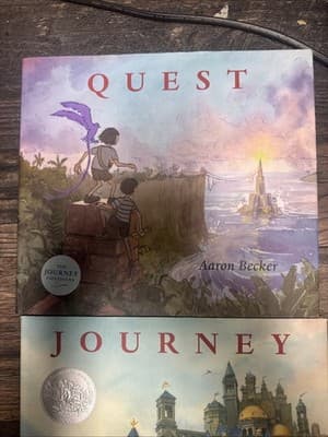 All Three! Journey Quest & Return by Aaron Becker Hardcover - Thumbnail 2