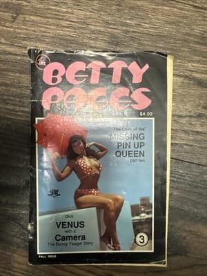The Betty Pages #3 Pinup Digest Fanzine 1988 - Image 1