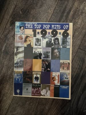 the top pop hits of 1996 easy piano edition - Image 1