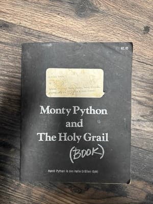 Monty Python and the Holy Grail (1977, Trade Paperback) - Image 1