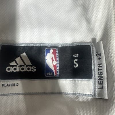 Authentic adidas Lebron James Miami Heat White Swingman Jersey Men's Small +2” - Thumbnail 2