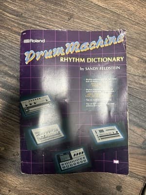 Roland drum machine rhythm dictionary by sandy feldstein - Image 1
