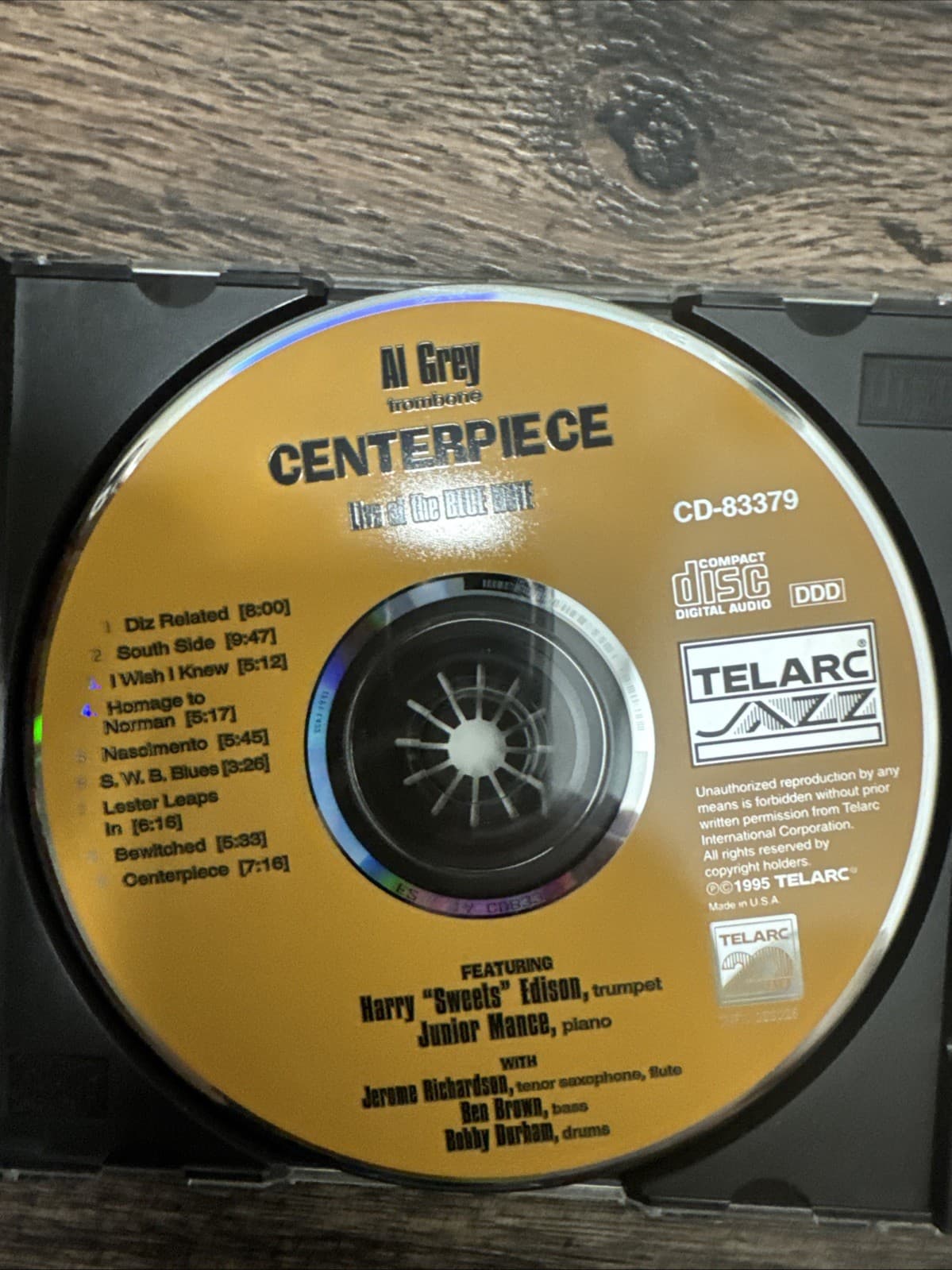 Al Grey - Centerpiece - Live at the Blue Note - CD - Thumbnail 2
