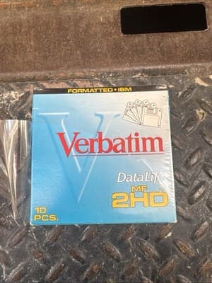Verbatim 87410 3.5 Inch Microdisks (Pack of 10) - Image 1