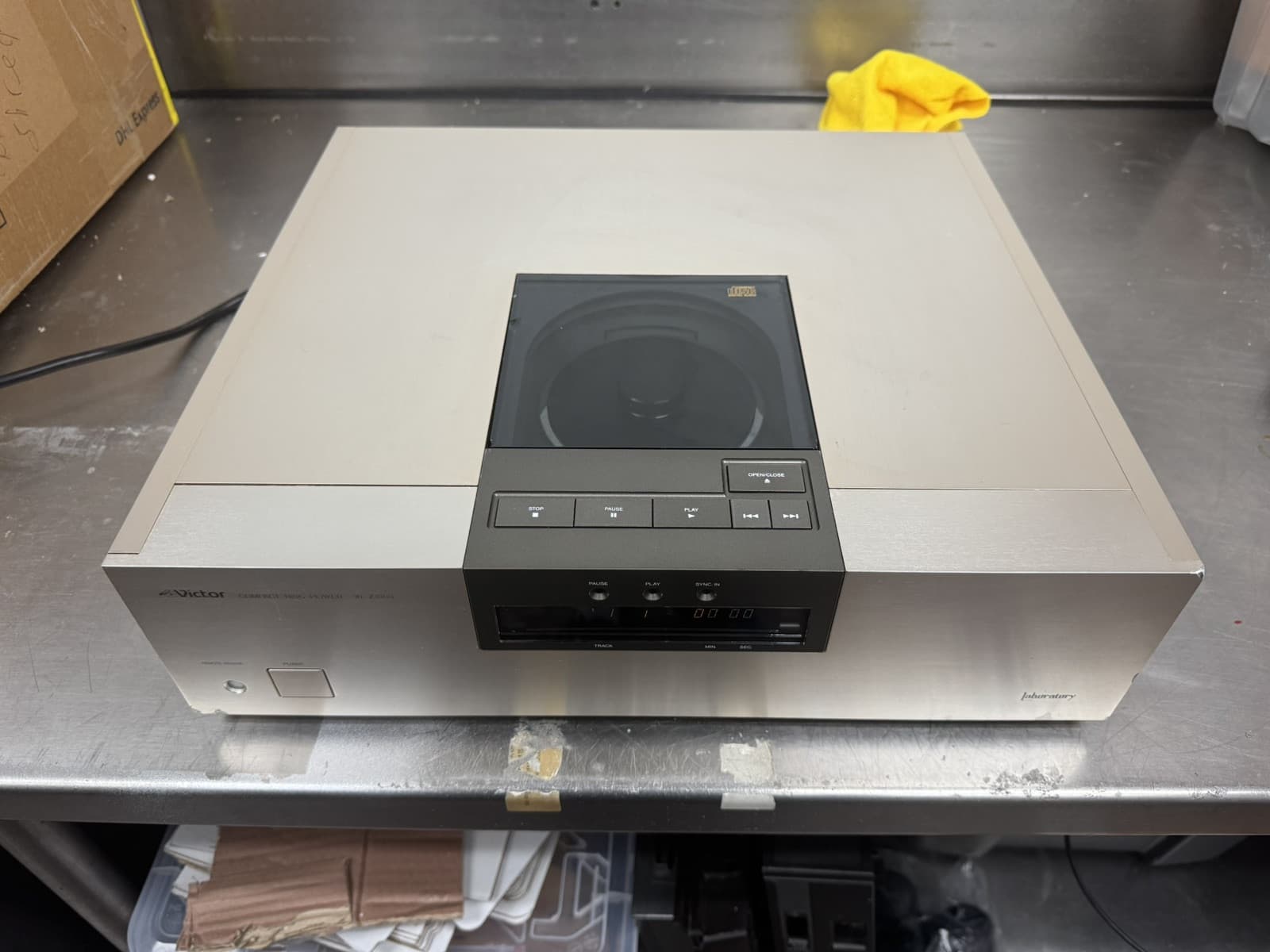 Victor XL-Z1000 CD Transport Flagship Model As Is For Parts - Image 1
