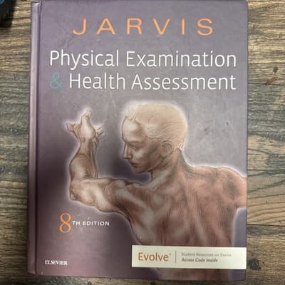 Physical Examination & Health Assessment 8th Ed Jarvis Elsevier - Image 1