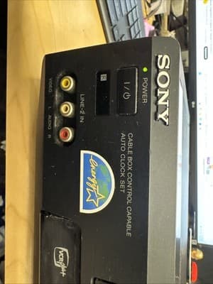Sony SLV-779HF VHS VCR Hi-Fi Stereo , Tested , Working , With Remote Control - Thumbnail 2