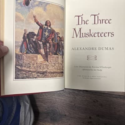 THE THREE MUSKETEERS Alexandre Dumas READER'S DIGEST Worlds Best Reading Classic - Thumbnail 2