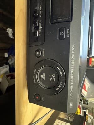Sony SLV-779HF VHS VCR Hi-Fi Stereo , Tested , Working , With Remote Control - Thumbnail 4