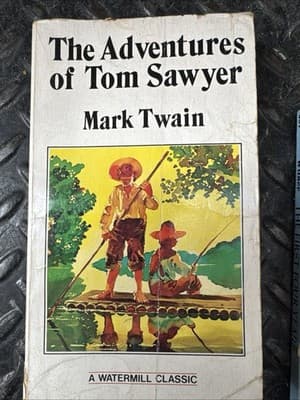 1980 Copy The Adventures Of Tom Sawyer By Mark Twain - Thumbnail 2