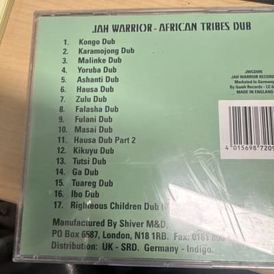 Jah Warrior African Tribes Dub (CD) - Thumbnail 3
