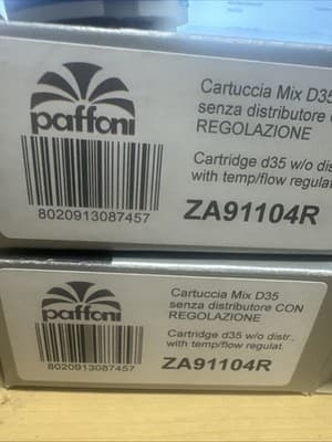 Paffoni ø35 mm ZA91104R Mixer Cartridges Two - Thumbnail 2
