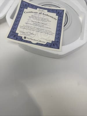 Joe Biden Commemorative plate. Bradford Exchange "An historic change - Thumbnail 5
