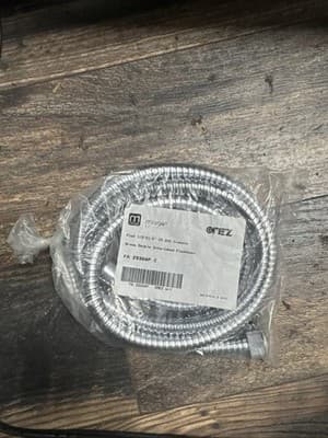 Zucchetti Flexhouse Shower Hose Chrome 2.00 Or 1.5 M Double Interlocked New - Image 1