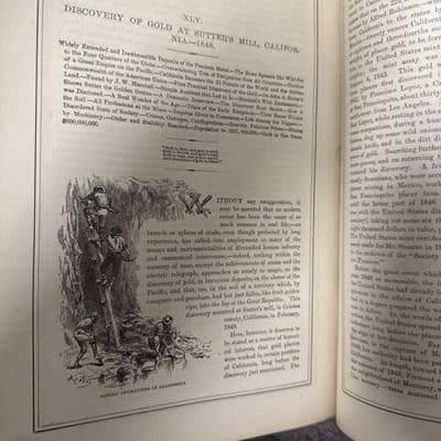 GREAT EVENTS OF OUR PAST CENTURY (1882 , Hardcover) - Thumbnail 4