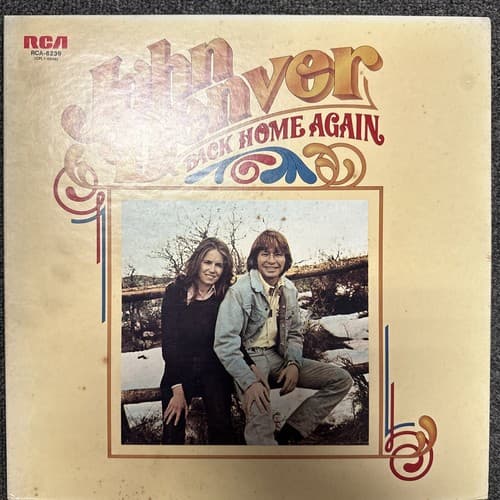 John Denver Back Home Again LP Vinyl Gatefold RCA Victor Japan Press - Image 1