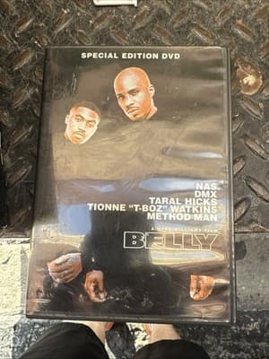 BELLY SPECIAL EDITION DVD MOVIE, NAS DMX TARAL HICKS, T-BOZ METHOD MAN, NEW! - Image 1