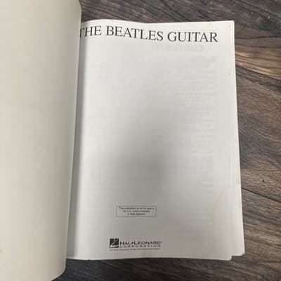 Beatles Guitar by The Beatles (1987, Trade Paperback) - Thumbnail 2