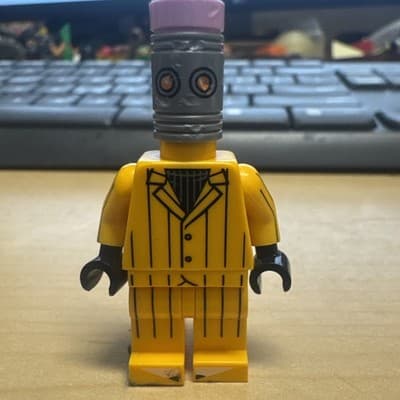 Lego Batman Movie Series Eraser pencil head minifigure Collectible series - Thumbnail 2