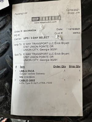 KT Keep Truckin Electronic Logging Device 3.5 Brand New - Thumbnail 5