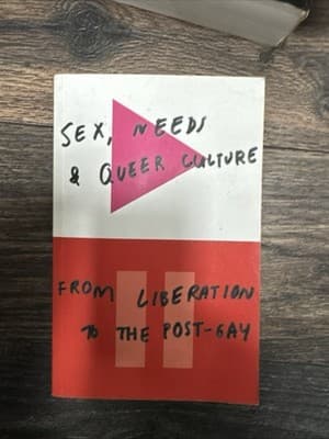 Sex Needs and Queer Culture From Liberation to the Post Gay Alderson David - Image 1