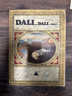 Dali... Dali... Dali... Art Book 1974 Edition Ships Free - Image 1