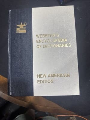 Webster's Encyclopedia Of Dictionaries - Webster (Hardcover, 1981) - Image 1