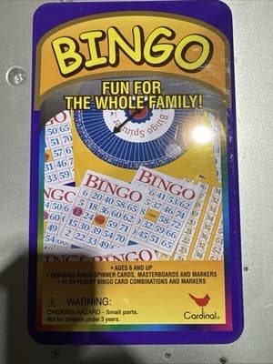Cardinal Industries Bingo Spinner Fun For The Whole Family 2005 - Never Used - Image 1