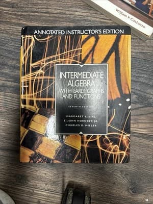 Intermediate Algebra With Early Graphs and Functions - Image 1