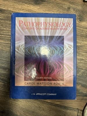 Pathophysiology: Concepts of Altered Health States, 4th Ed. Carol Mattson Porth - Image 1