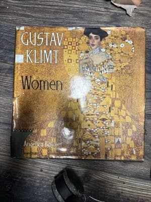 Gustav Klimt Women Art Book Hardcover Near Mint Adele Bloch-Bauer Cover - Image 1