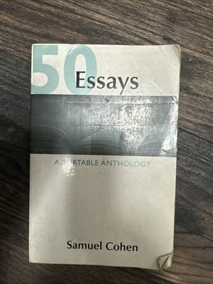 50 Essays : A Portable Anthology Samuel Cohen - Image 1