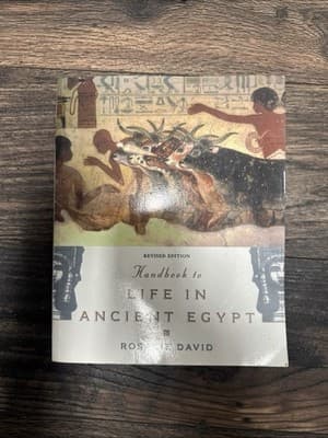 Handbook to Life in Ancient Egypt, Paperback by David, Rosalie - Image 1