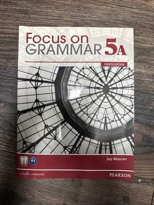 Focus on Grammar Student Book Split 5A by Jay Maurer (2011, Paperback /... - Image 1