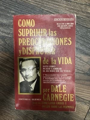 Como suprimir las preocupaciones y disfrutar (Spanish - Paperback) by Dale.C - Image 1