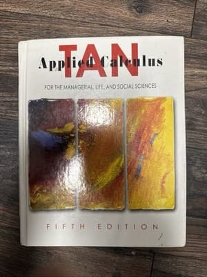 Applied Calculus, Tan, Soo - Image 1