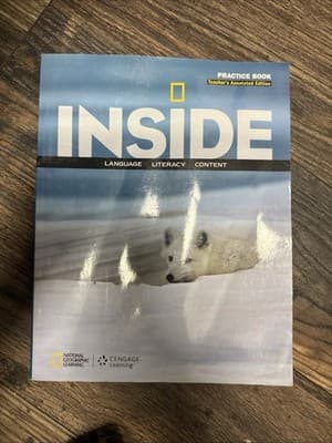 Inside a Student Edition Writing - CA Ed: by National Geographic Learning (2016, - Image 1