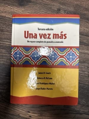 Una vez más, Third Edition: Student Edition (Hardcover) with separate Answer Ke - Image 1