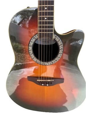 Ovation CS24 Celebrity Traditional Plus Mid-Depth A/E Guitar W. Case - Thumbnail 2